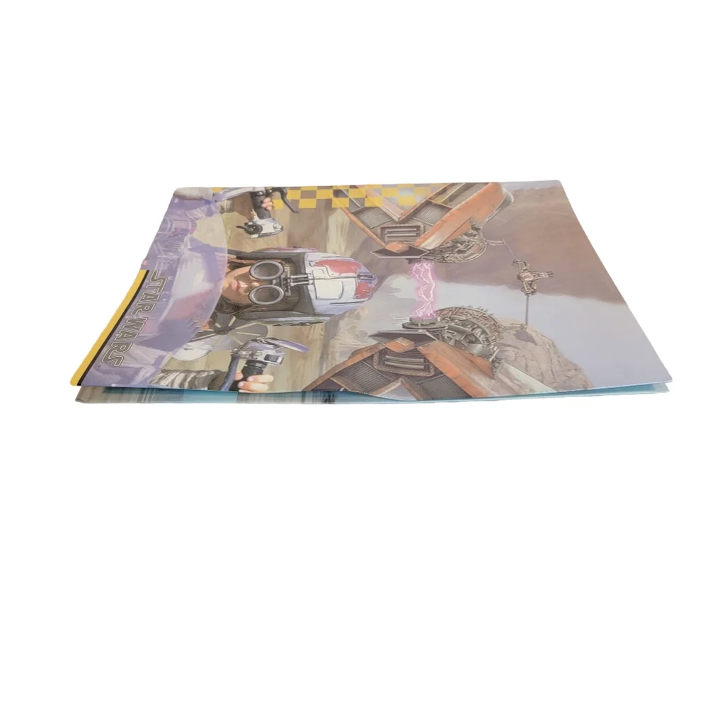 Star Wars Episode 1 Phantom menace, 2000s Printed School Folder Lot of 2